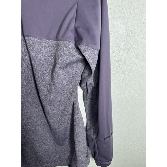 Adidas Jacket Full Zip Pockets Purple Lightweight Activewear Women’s Medium - Picture 11 of 13